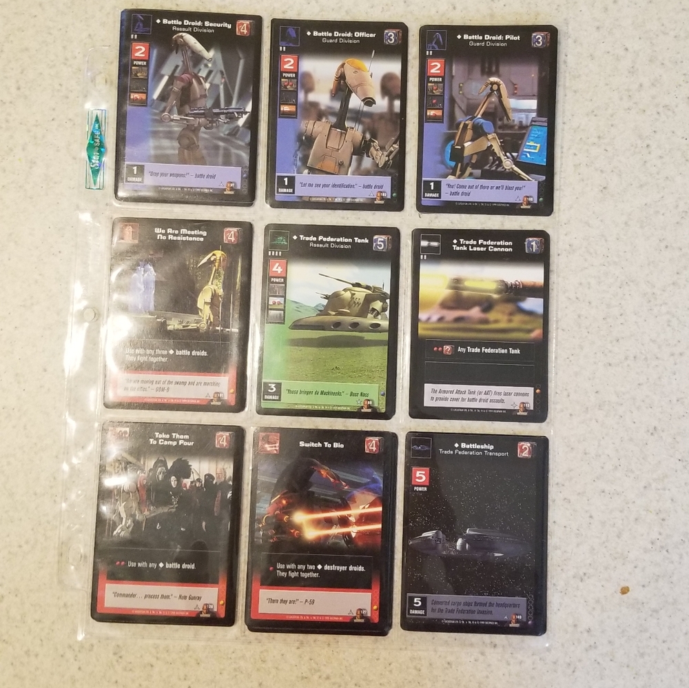 Start Wars Cards - Picture 6 of 8